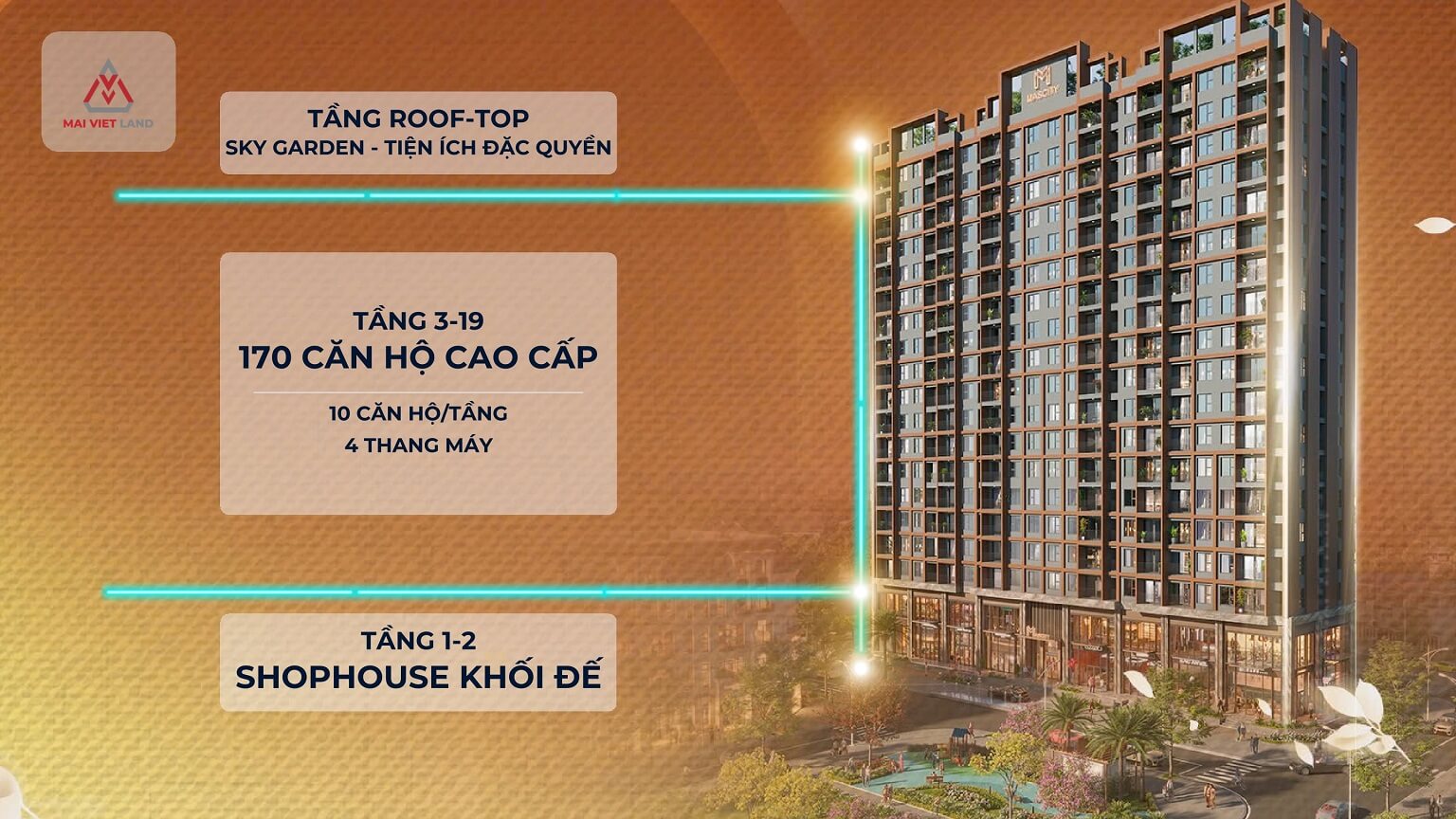 dự án mascity tower bắc giang